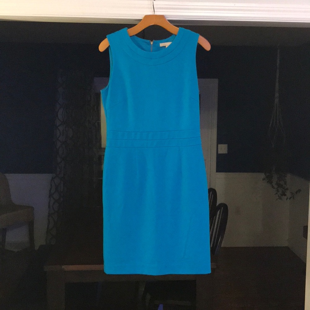 Teal Banana Republic Dress